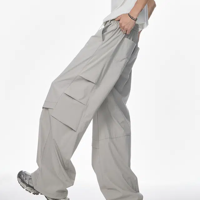 领航骆驼 通勤百搭运动宽松直筒休闲牛仔裤 男女同款