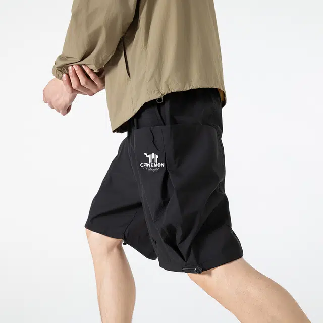 领航骆驼 户外运动潮流百搭休闲短裤 男女同款