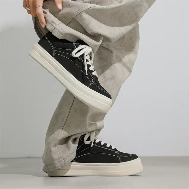 年走索 日系复古百搭运动 帆布鞋 男女同款