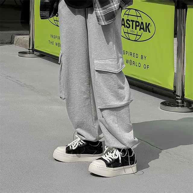 年走索 网布 百搭厚底休闲大头小众 低帮 板鞋 男款