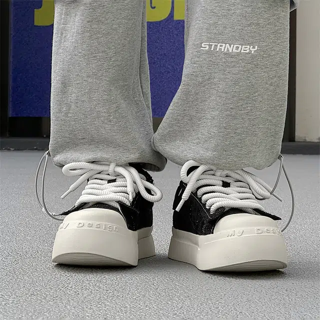 年走索 网布 百搭厚底休闲大头小众 低帮 板鞋 男款