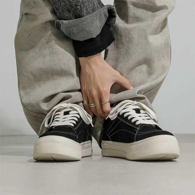 年走索 日系复古百搭运动 帆布鞋 男女同款