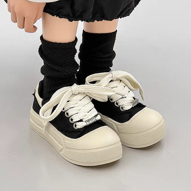 年走索 小众国潮时尚潮流舒适 低帮 板鞋 男女同款 黑色