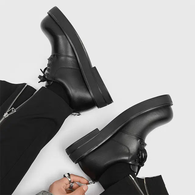 年走索 二层牛皮 时尚百搭潮流 休闲鞋 男款