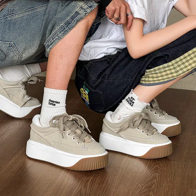 年走索 舒适通勤百搭 防滑 低帮 帆布鞋 男女同款