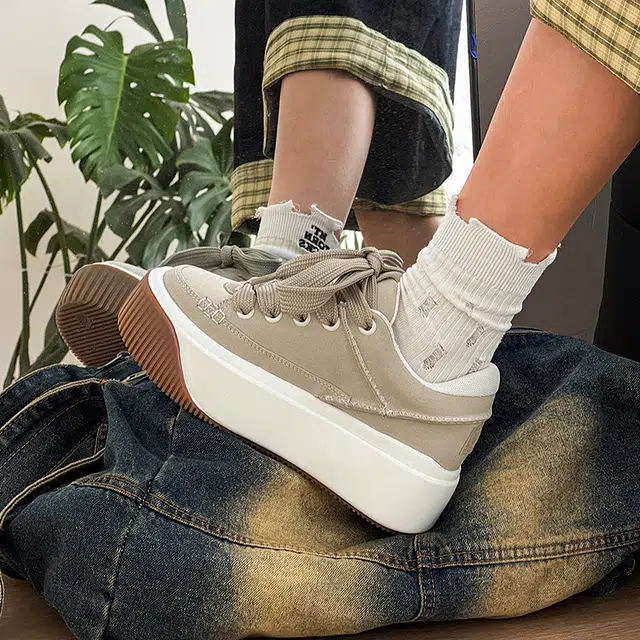 年走索 舒适通勤百搭 防滑 低帮 帆布鞋 男女同款