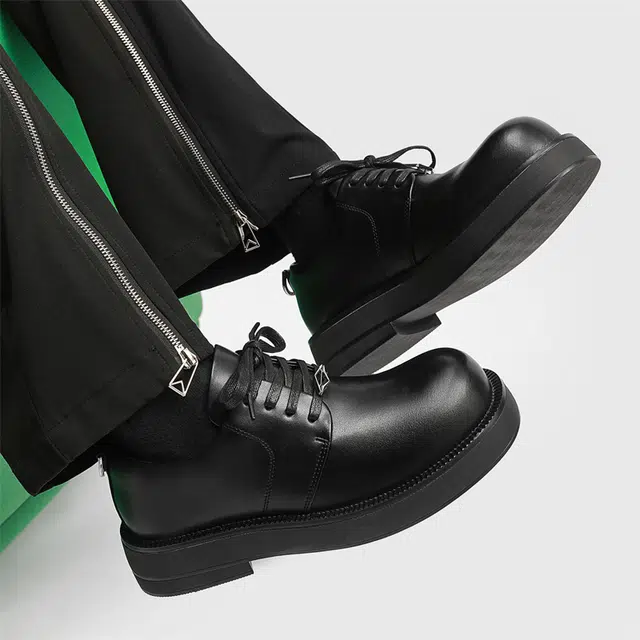 年走索 二层牛皮 时尚百搭潮流 休闲鞋 男款