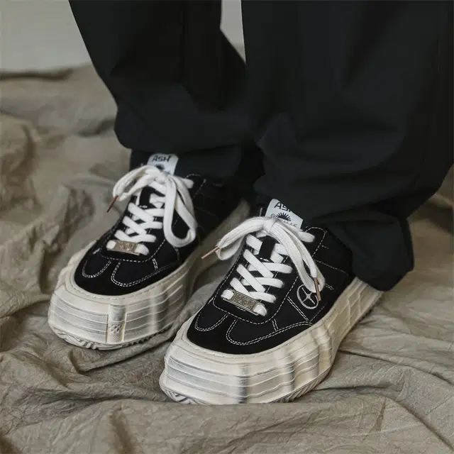 年走索 帆布 百搭复古时尚潮流舒适休闲 防滑 低帮 板鞋 男女同款