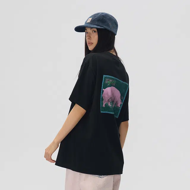 Vision Street Wear pink pigT