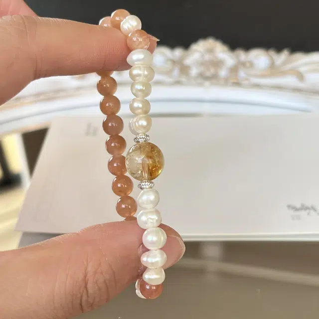 丰运阁 太阳女神  原创小众设计拼接 招财阳光气质优雅通勤百搭简约送礼闺蜜 好运 做个富婆有钱花 水晶 手串 女款