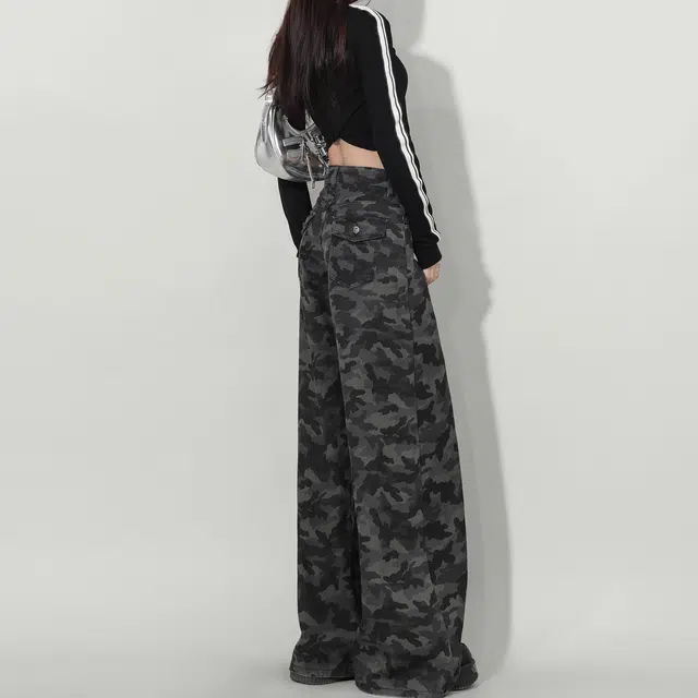 么宁 清新气质百搭优雅休闲裤 女款