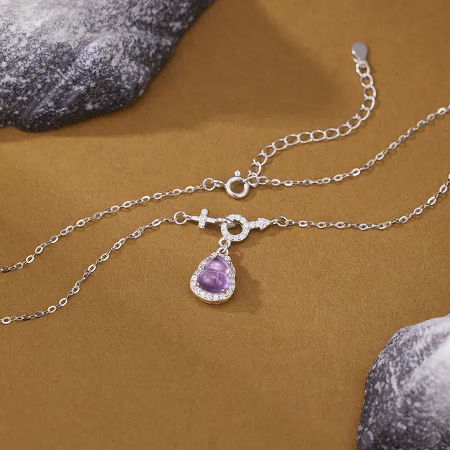 全年红 福禄国潮风福禄 紫水晶 项链 女款