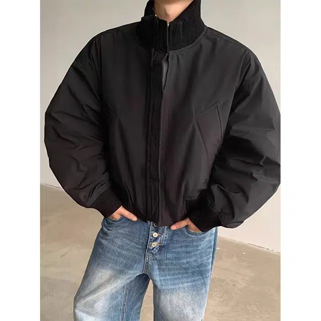 YICHEN boxycleanfitbomber