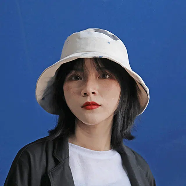 浪莎 夏季时尚小清新百搭大帽檐遮阳防晒防紫外线 聚酯纤维 渔夫帽 男女同款情侣款