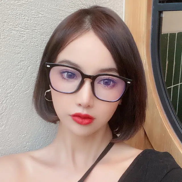 浪莎 休闲个性百搭太阳眼镜 椭圆形 时尚潮流复古墨镜 男女同款情侣款