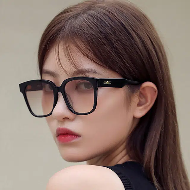 浪莎 防晒防紫外线墨镜潮 椭圆形 显脸小太阳眼镜高级感 男女同款情侣款
