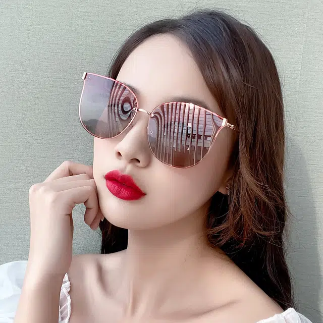 浪莎 大框防晒 蝶形 太阳眼镜 女款