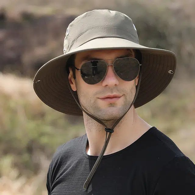 浪莎 户外登山帽夏季时尚休闲遮阳帽沙滩钓鱼太阳帽 聚酯纤维 渔夫帽 男女同款情侣款