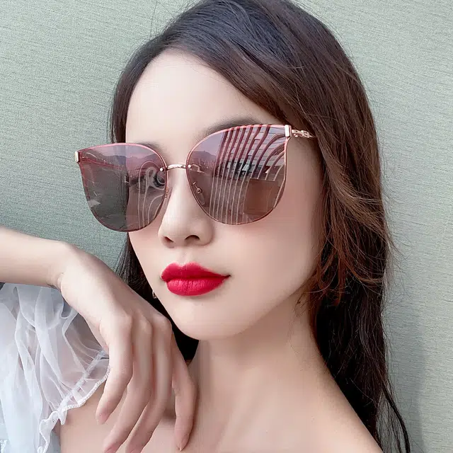 浪莎 大框防晒 蝶形 太阳眼镜 女款