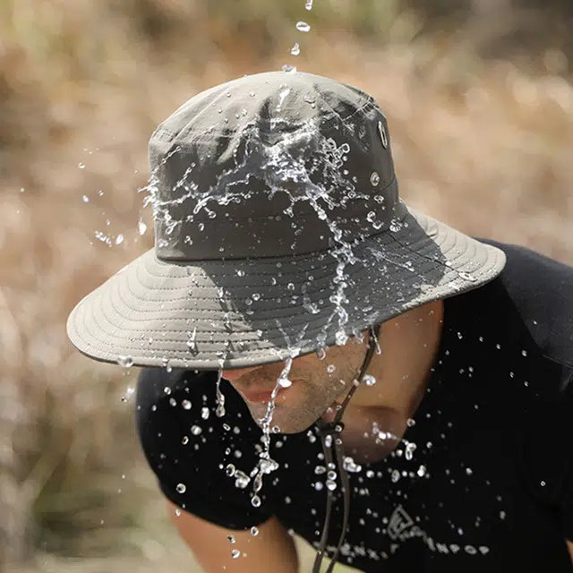 浪莎 户外登山帽夏季时尚休闲遮阳帽沙滩钓鱼太阳帽 聚酯纤维 渔夫帽 男女同款情侣款