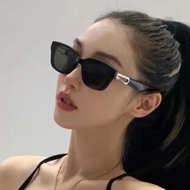 浪莎 遮阳防紫外线时尚 方形 太阳镜墨镜 男女同款情侣款