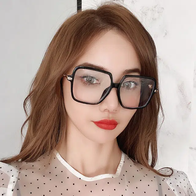 浪莎 时尚大框架显脸小户外遮阳 金属 方形 太阳眼镜 男女同款情侣款