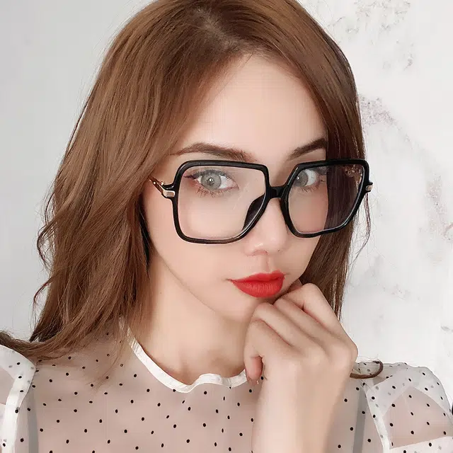浪莎 时尚大框架显脸小户外遮阳 金属 方形 太阳眼镜 男女同款情侣款