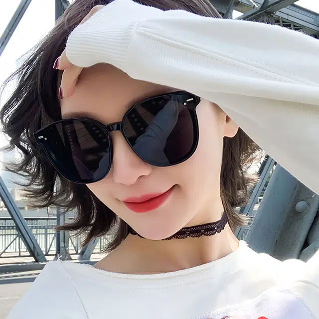 浪莎 高级感防紫外线 不规则形 太阳眼镜 男女同款情侣款