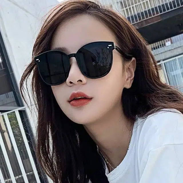 浪莎 高级感防紫外线 不规则形 太阳眼镜 男女同款情侣款