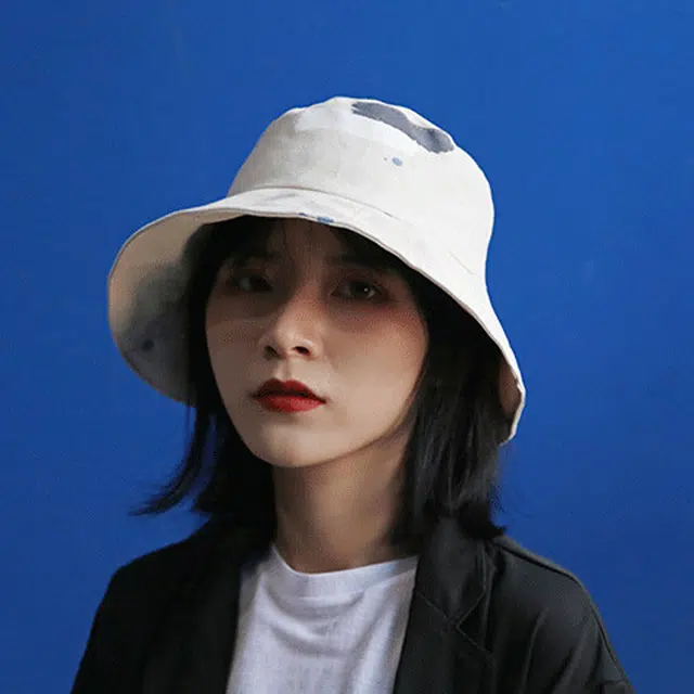 浪莎 夏季时尚小清新百搭大帽檐遮阳防晒防紫外线 聚酯纤维 渔夫帽 男女同款情侣款