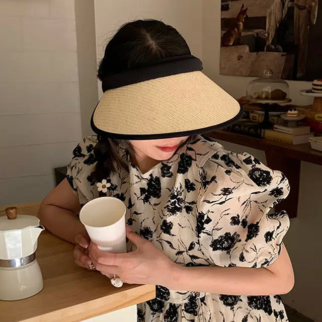 浪莎 大檐帽防紫外线 纤维素材料 防晒帽 女款