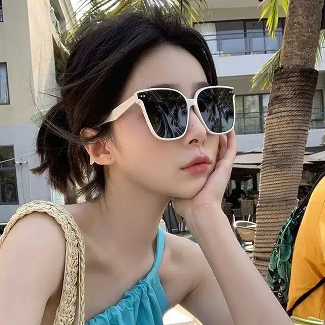浪莎 时尚潮流百搭防紫外线 方形 太阳镜墨镜 男女同款情侣款