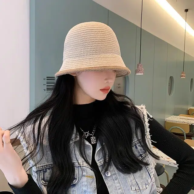 浪莎 秋冬季卡其色时尚百搭保暖针织毛绒防风防寒   锦纶聚酯纤维 渔夫帽护耳帽 男女同款情侣款