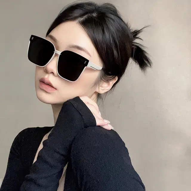 浪莎 大框高级感偏光防紫外线 方形 太阳镜墨镜 男女同款情侣款