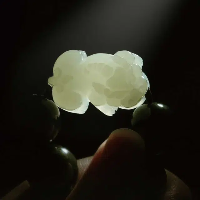 易明居 财源滚滚 新中式招财貔貅 文玩佛珠 十二生肖 手持本命佛念珠 八大守护神 顺遂转运 黑曜石 手串 男款 生日
