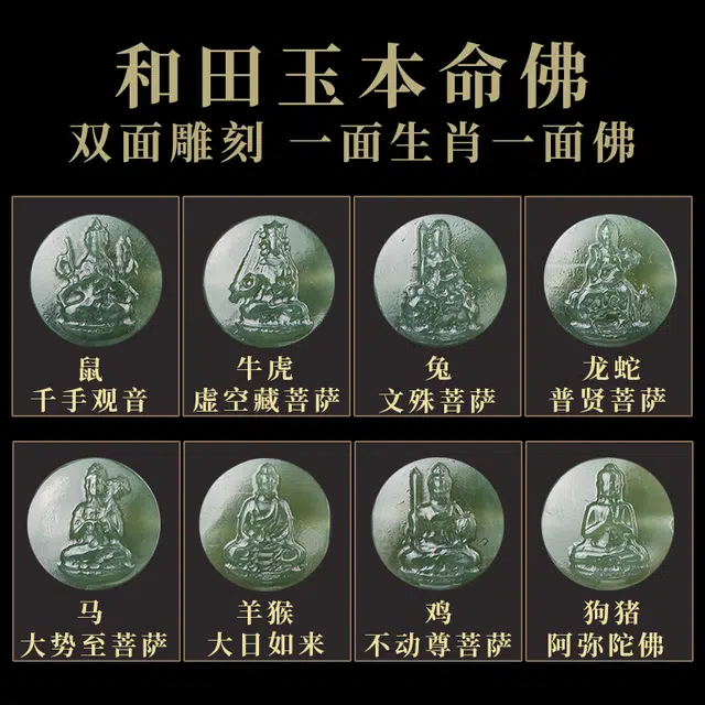 易明居 国潮文玩十二生肖本命佛单圈佛珠 圆珠复古高级感 招财貔貅吞金兽 新中式设计手饰#好运 六道木 手串 男女同款情侣款