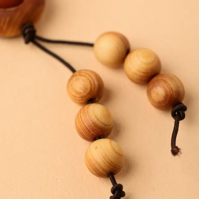 三檀小舍 【时来运转】国风国潮新中式轻奢多圈叠戴诸事顺利 转运考试上岸复古文玩 崖柏 手串 男女同款情侣款