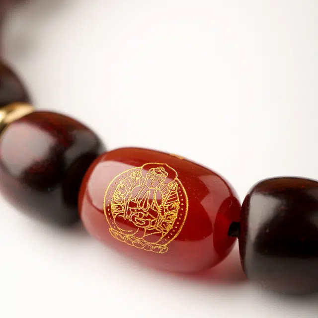 三檀小舍 十二生肖八大守护招财转运平安貔貅 小众文玩盘玩绕指柔礼盒#好运 紫檀属 手串 男女同款情侣款