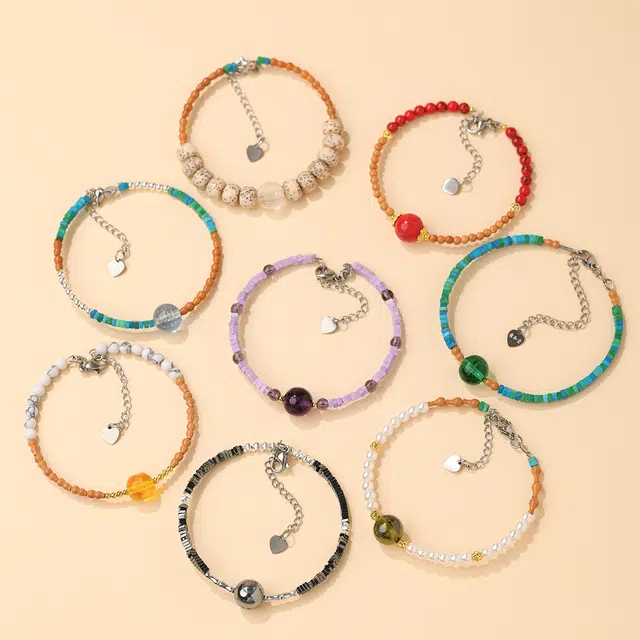 三檀小舍 雍和宫心咒手环男女药师佛绿度母手串文殊好运黄财神多宝饰品配饰 琉璃 手链 男女同款情侣款