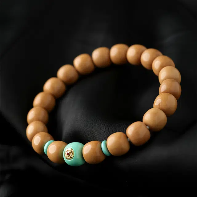 【原皮原色原籽】 三檀小舍 国潮新中式转运珠盘玩绕指柔招财平安喜乐小众高品质文玩盘玩#好运 猴头核桃 手串 男女同款情侣款