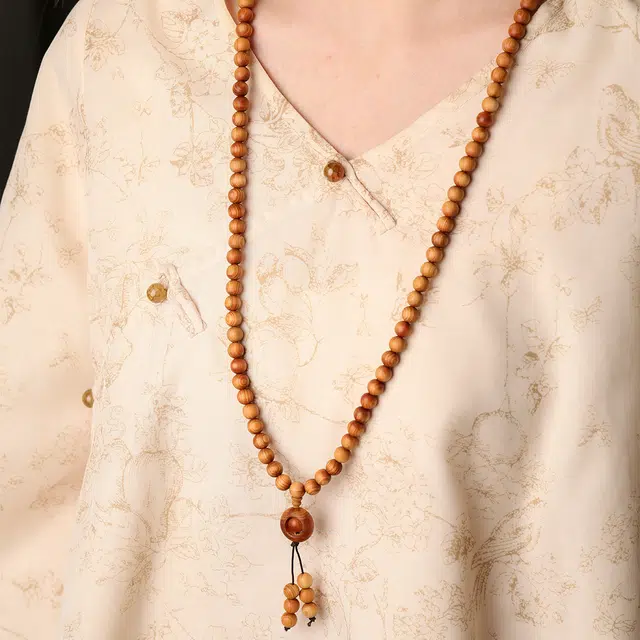 三檀小舍 【时来运转】国风国潮新中式轻奢多圈叠戴诸事顺利 转运考试上岸复古文玩 崖柏 手串 男女同款情侣款