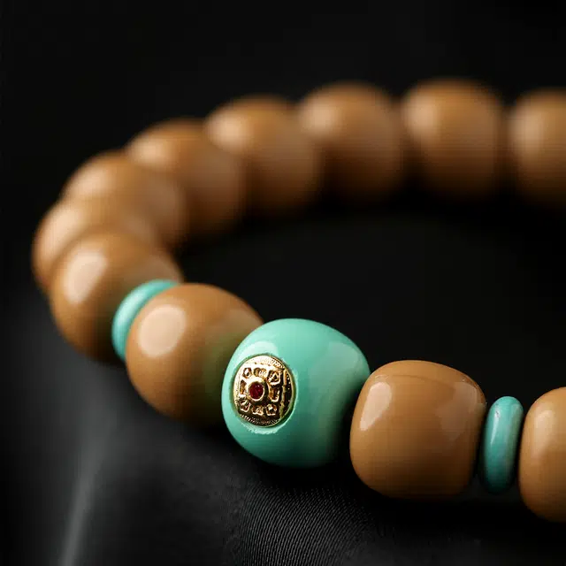 【原皮原色原籽】 三檀小舍 国潮新中式转运珠盘玩绕指柔招财平安喜乐小众高品质文玩盘玩#好运 猴头核桃 手串 男女同款情侣款