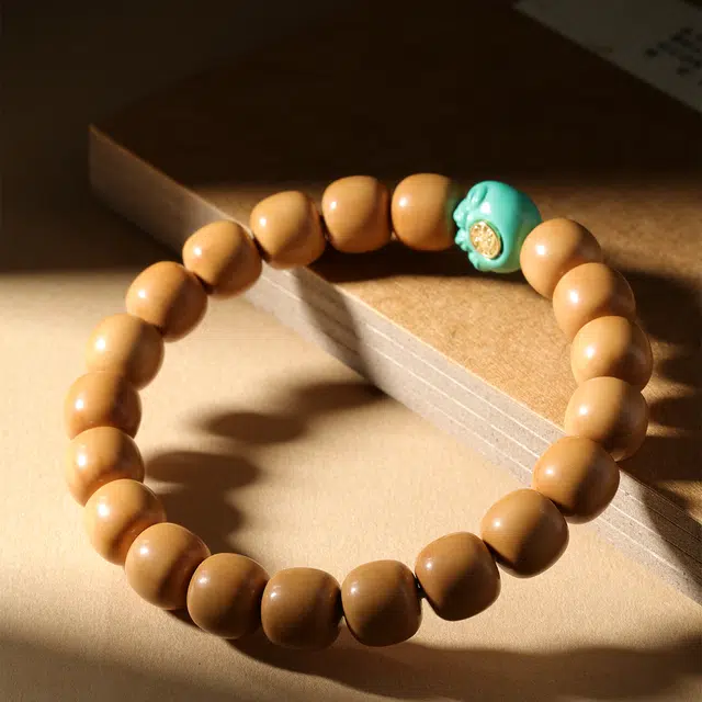 三檀小舍 【招财猫爪】 招财好运新中式国潮平安如意高升转运纳福佛珠盘玩文玩小众高级#好运 猴头核桃 手串 男女同款情侣款