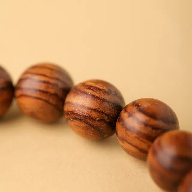 三檀小舍 国风国潮新中式老料高油高密招财转运守护 文玩盘玩绕指柔礼盒 花梨木 手串 男女同款情侣款