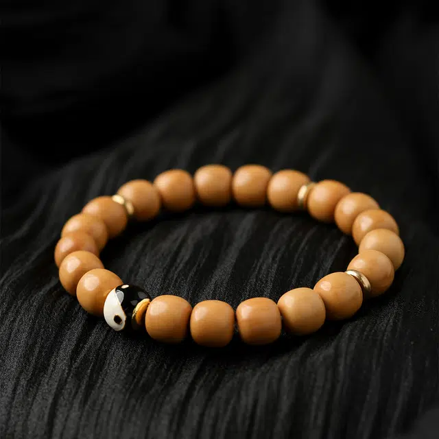 【原皮原色原籽】 三檀小舍 国潮新中式太极·转运珠盘玩绕指柔招财平安喜乐小众高品质文玩盘玩#好运 猴头核桃 手串 男女同款情侣款