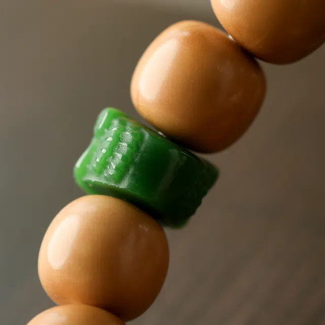 三檀小舍 国风国潮新中式高品质文玩盘玩小众简约高级感#好运 猴头核桃 手串 男女同款情侣款