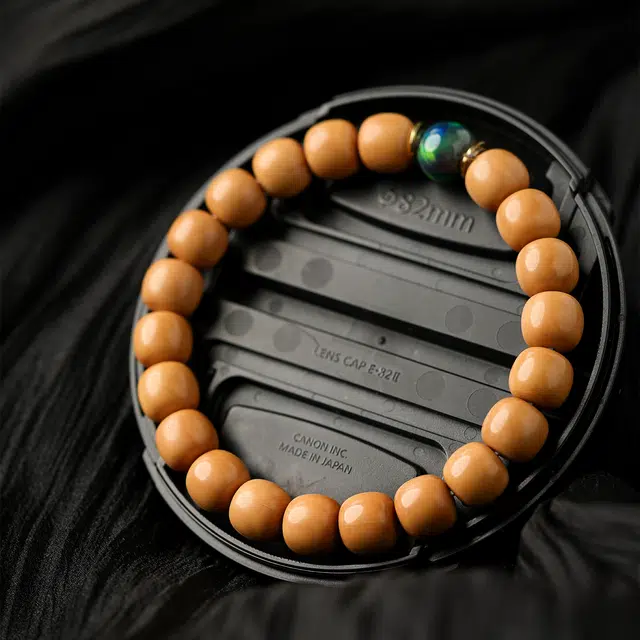 三檀小舍 【原皮原色原籽】 国潮新中式欧泊·转运珠盘玩绕指柔招财平安喜乐小众高品质文玩盘玩#好运 猴头核桃 手串 男女同款情侣款