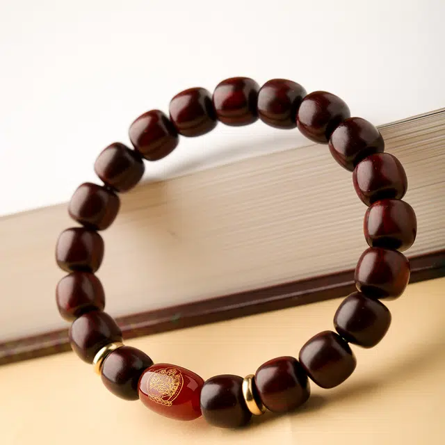 三檀小舍 十二生肖八大守护招财转运平安貔貅 小众文玩盘玩绕指柔礼盒#好运 紫檀属 手串 男女同款情侣款