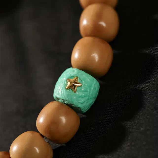 三檀小舍 国潮新中式 小众高级#好运 猴头核桃 手串 男女同款情侣款