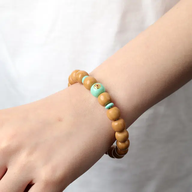 【原皮原色原籽】 三檀小舍 国潮新中式转运珠盘玩绕指柔招财平安喜乐小众高品质文玩盘玩#好运 猴头核桃 手串 男女同款情侣款